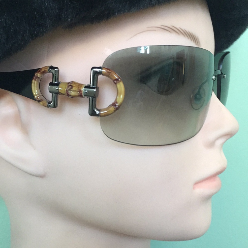 Gucci Gradient Shield Sunglasses - image 3
